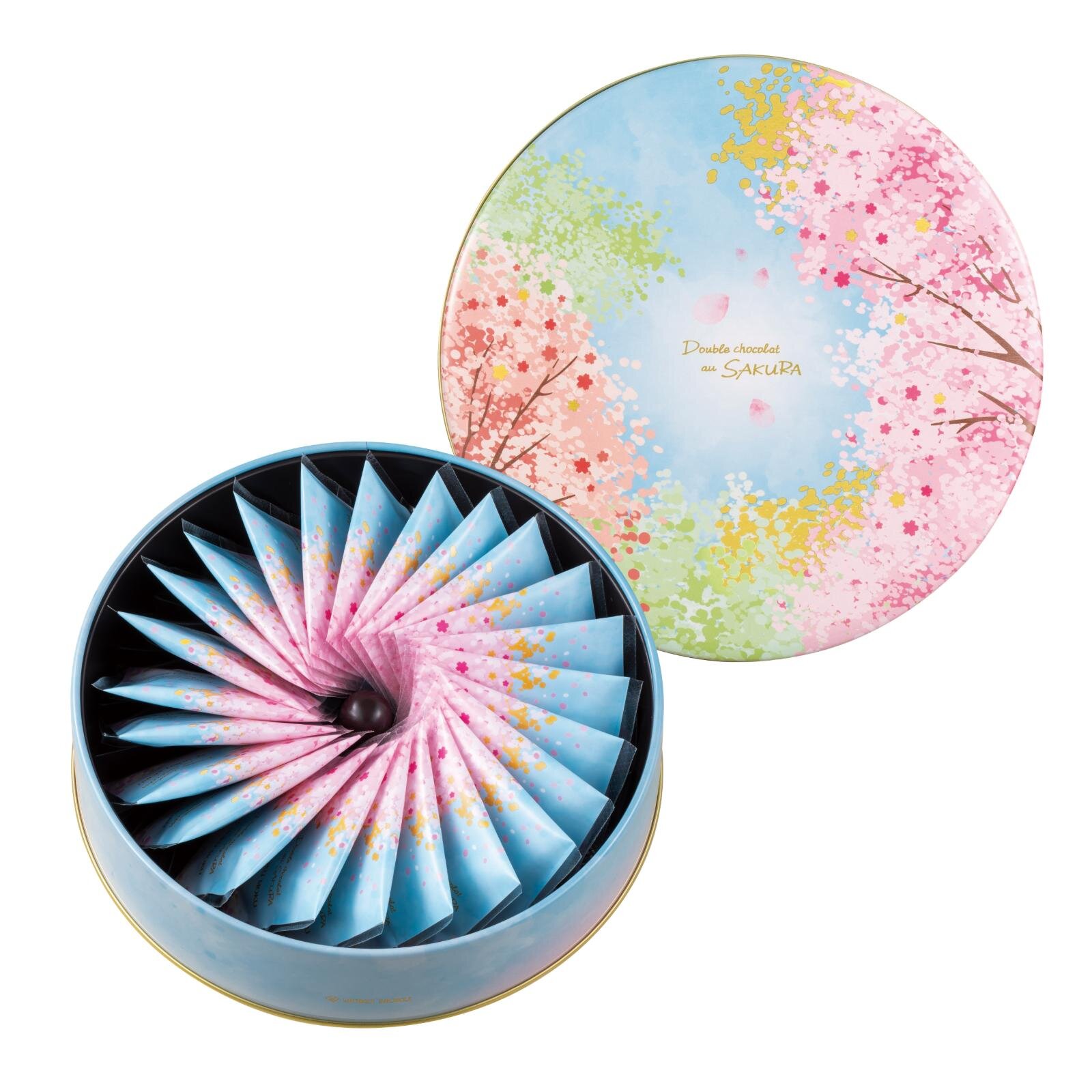 ドゥーブル ショコラ オゥ サクラ 1種24枚入 2,700円