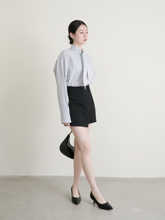 D+AF 2026春季新品氣墊真皮高跟鞋穿搭推薦 【真皮系列】5cm全能氣墊真皮中跟鞋