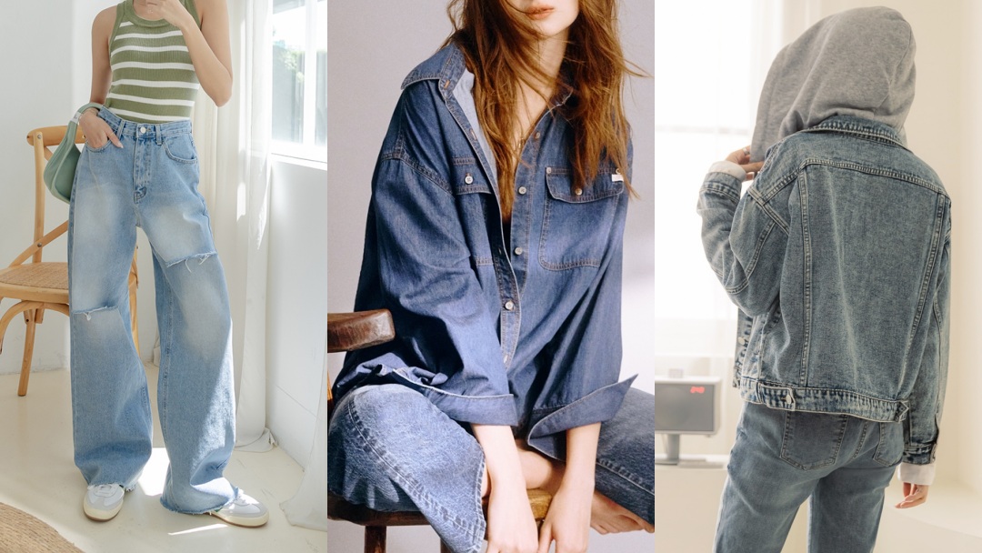 牛仔藍穿對真的很時髦！清爽感穿搭公式公開，一起解鎖春日最強丹寧穿搭術！