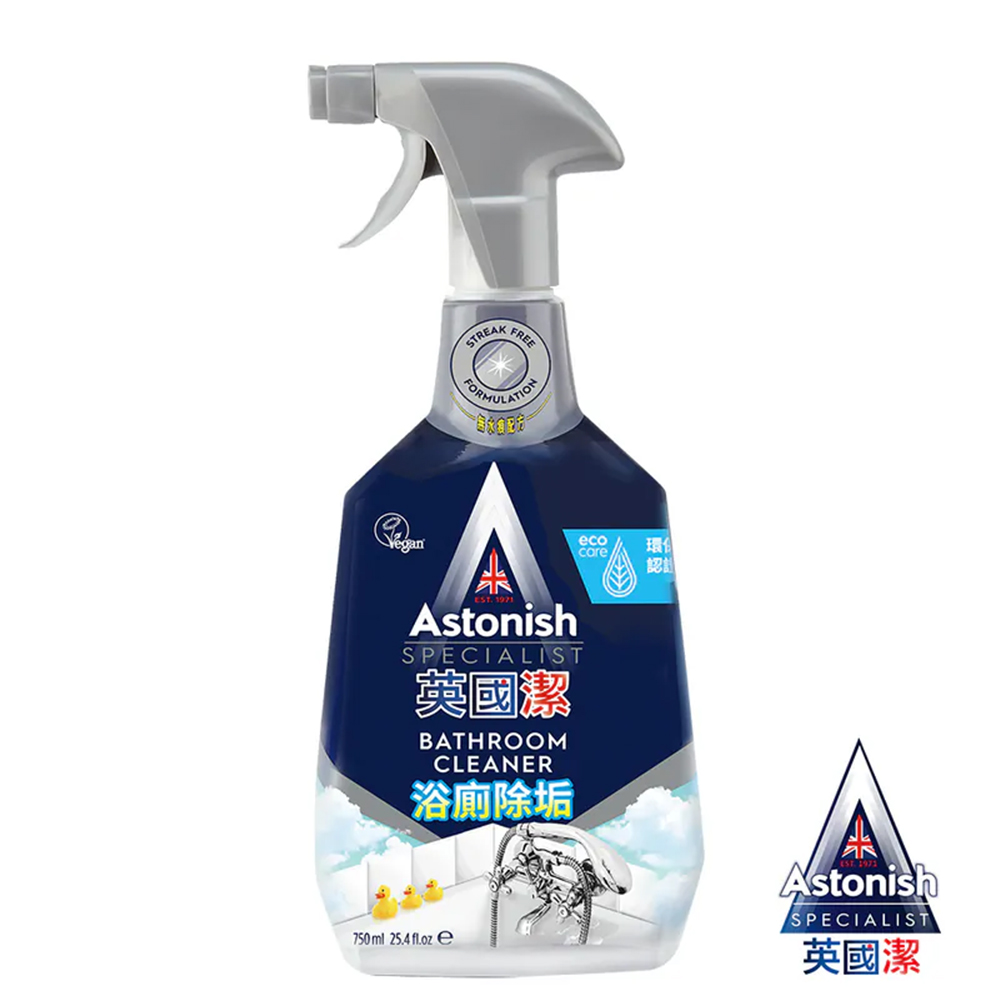 英國潔【Astonish】抑菌除汙浴廁清潔劑 750ml