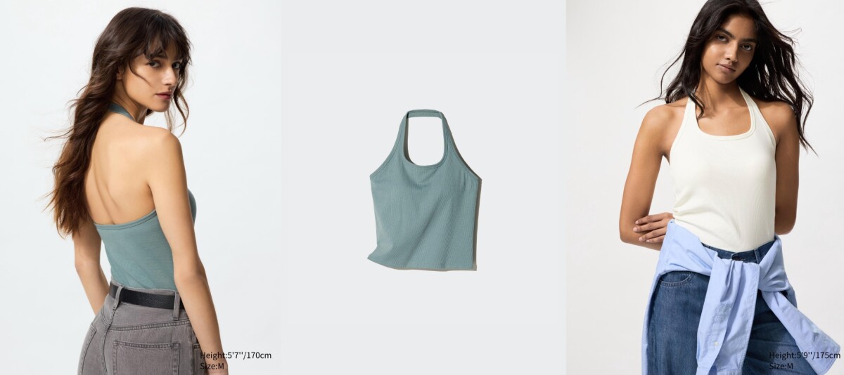 UNIQLO 必買推薦：露背繞頸BRATOP背心