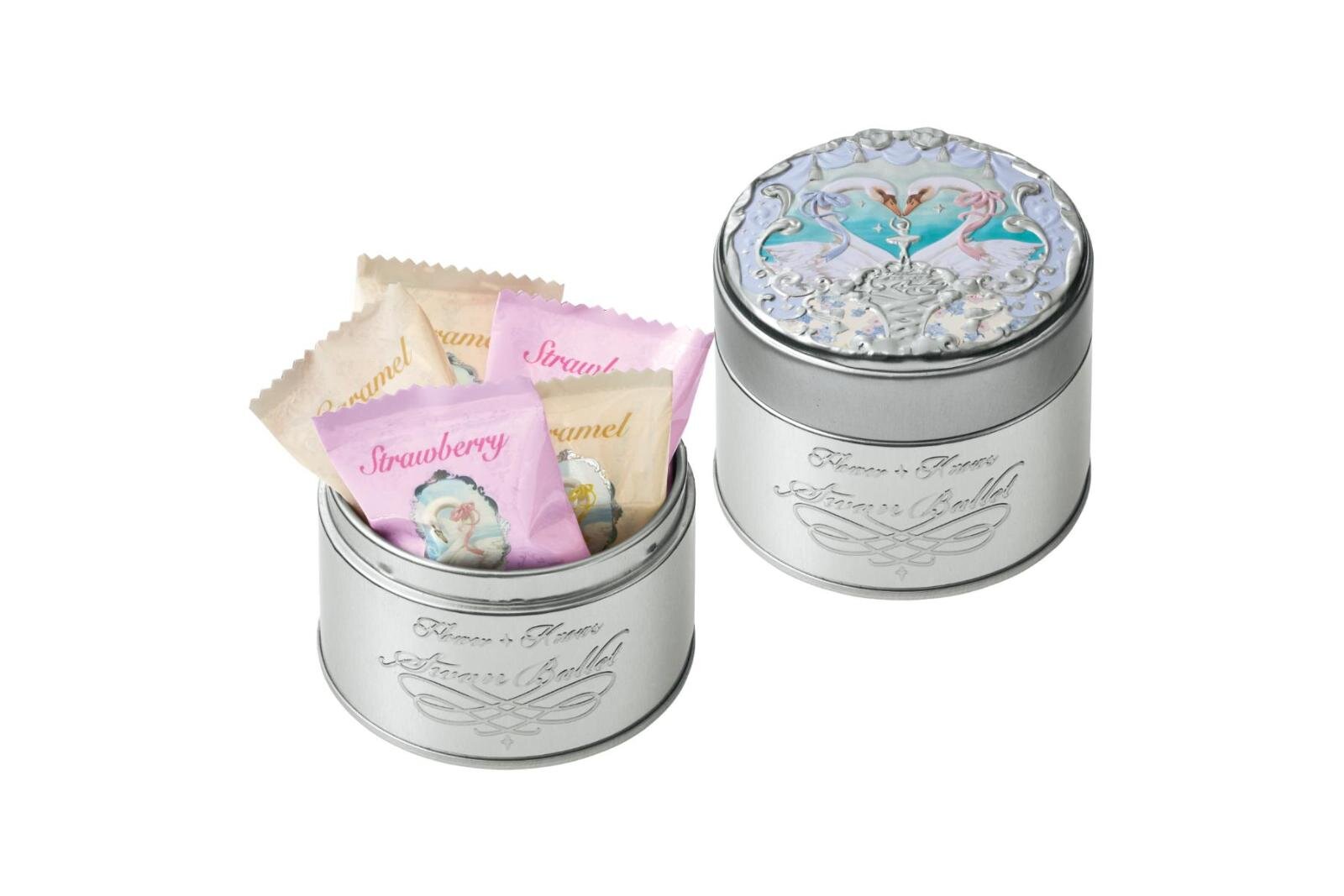 Flower Knows × Goncharoff製菓 C：天鵝芭蕾系列 Silky Ribbon 1,620日圓