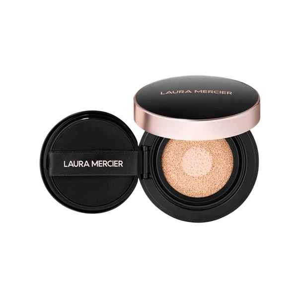 Laura Mercier 煥顏無瑕光采氣墊粉餅-蕊 Fair Rose/Light Rose，蕊，NTD1,950：粉餅盒，NTD720