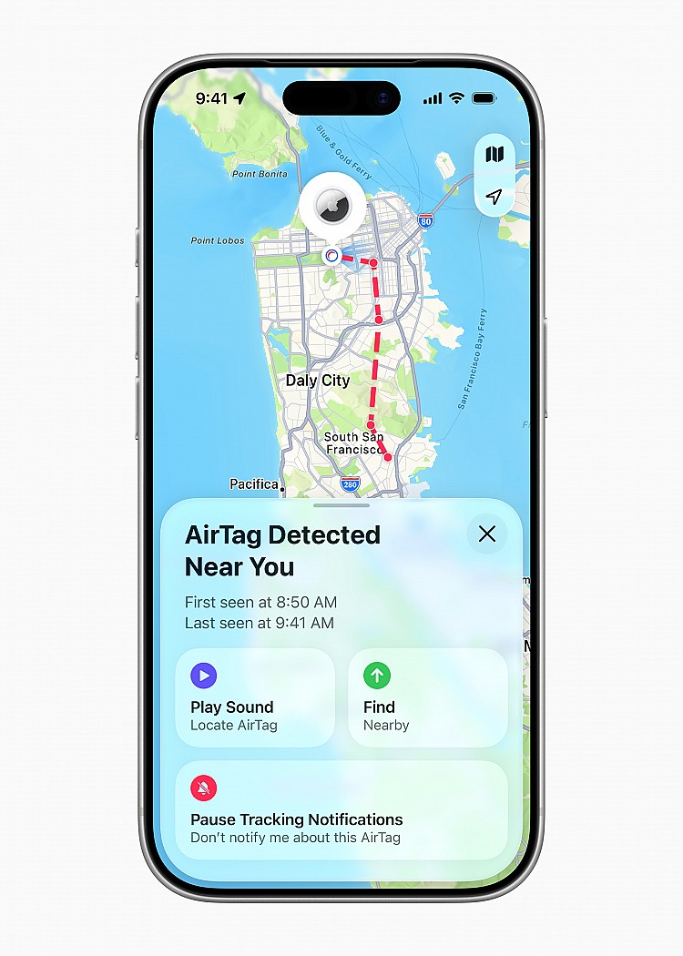 第一代AirTag最常被抱怨的一點，就是聲音在現實環境中不夠突出。