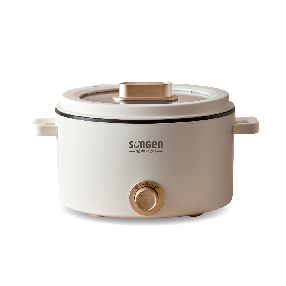 【SONGEN松井】多功能美食電火鍋/料理鍋/電烤爐(SG-177HS(W))