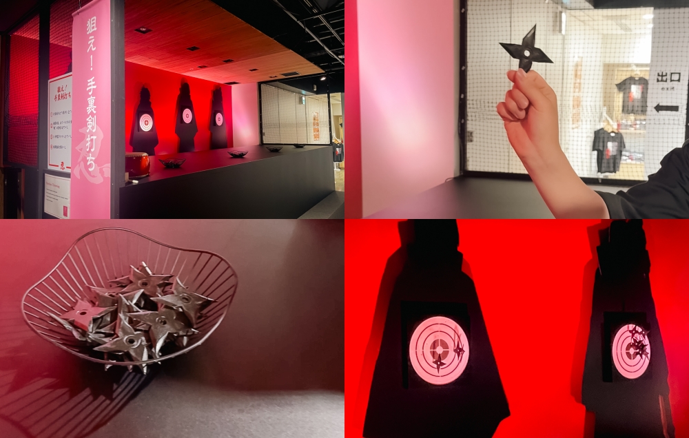 狙え！手裏剣打ち