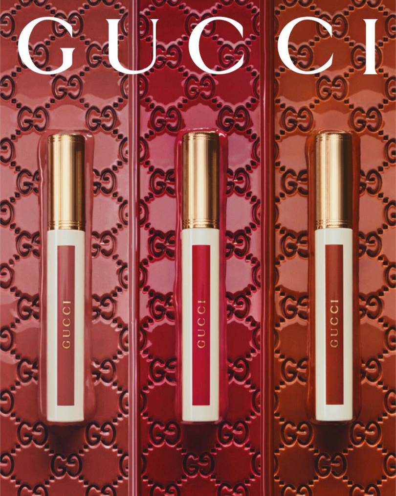 GUCCI水凝柔光潤唇油／1,590元。（圖／品牌提供）
