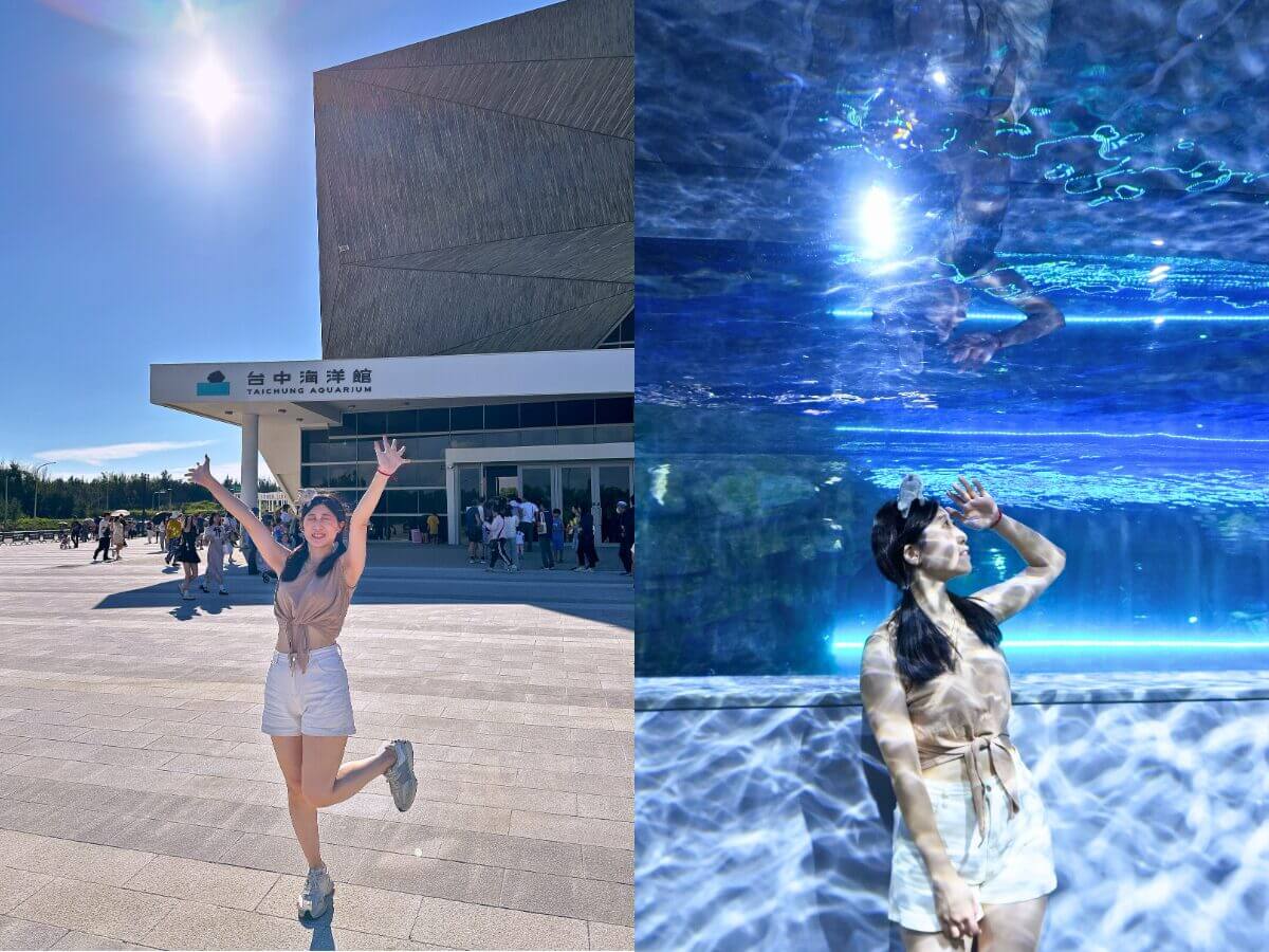 台中一日遊｜海線必去新景點！台中海洋館五層展區必看亮點一次看～