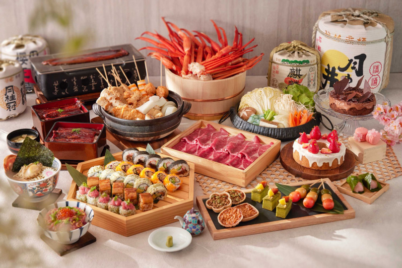 台北喜來登十二廚「春日和食饗宴」。（圖／品牌提供）
