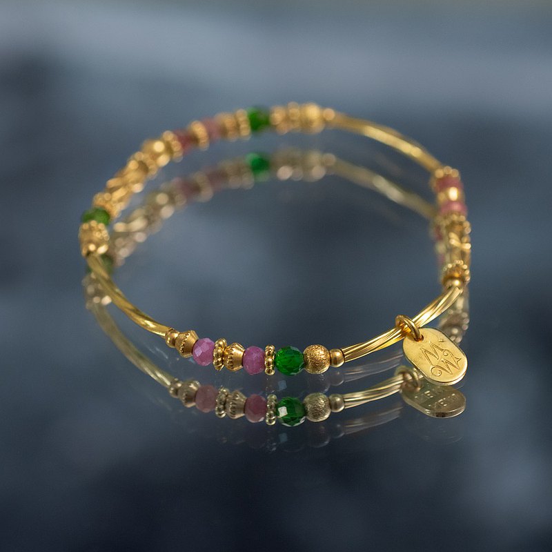 【天秤座】神秘星象學_柴契爾之秤 // 碧璽透輝石手鍊