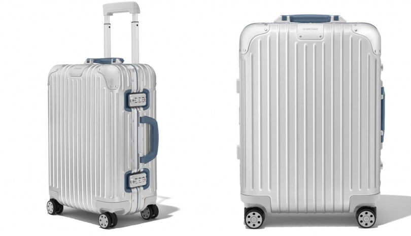 RIMOWA Original Twist系列Cabin柔霧藍登機箱／55,700元（圖／品牌提供）