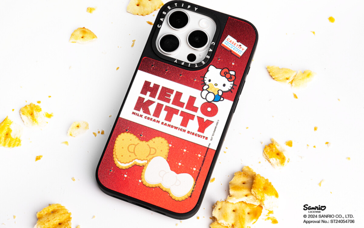 Kitty粉絲收！CASETiFY推Hello Kitty聯名手機殼太可愛，立體Kitty必收，零食款太萌
