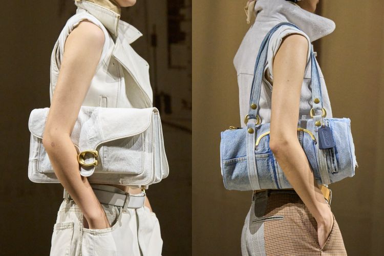 Coach向來以包款見長，本季焦點落在Kisslock金屬閉合設計的全面延伸。