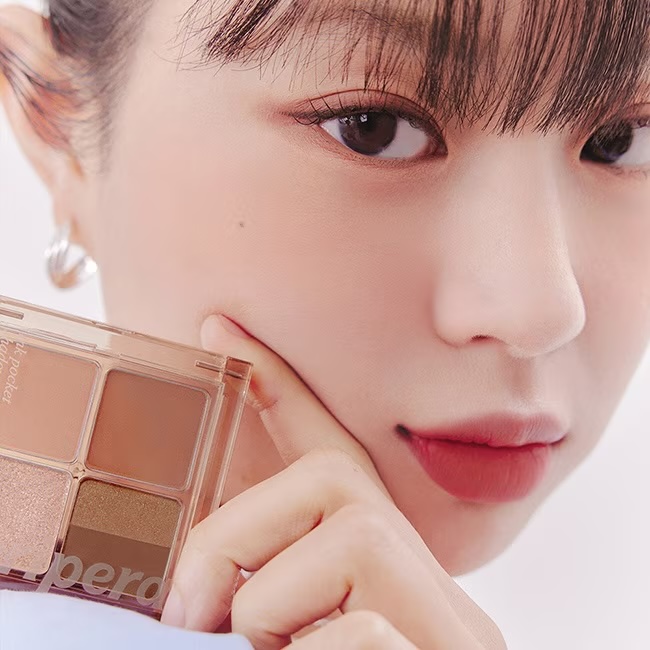 PERIPERA 口袋四格眼影盤 升級版-003秋日大地棕