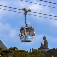 昂坪360「香港迪士尼樂園20周年慶典」主題纜車奇妙升空！
