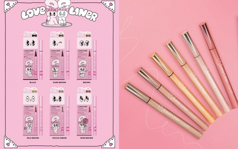 首度推出的Love Liner × Esther Bunny艾絲樂小兔聯名款，讓這支眼線液筆又多了一個值得收藏的理由。（圖／品牌提供）