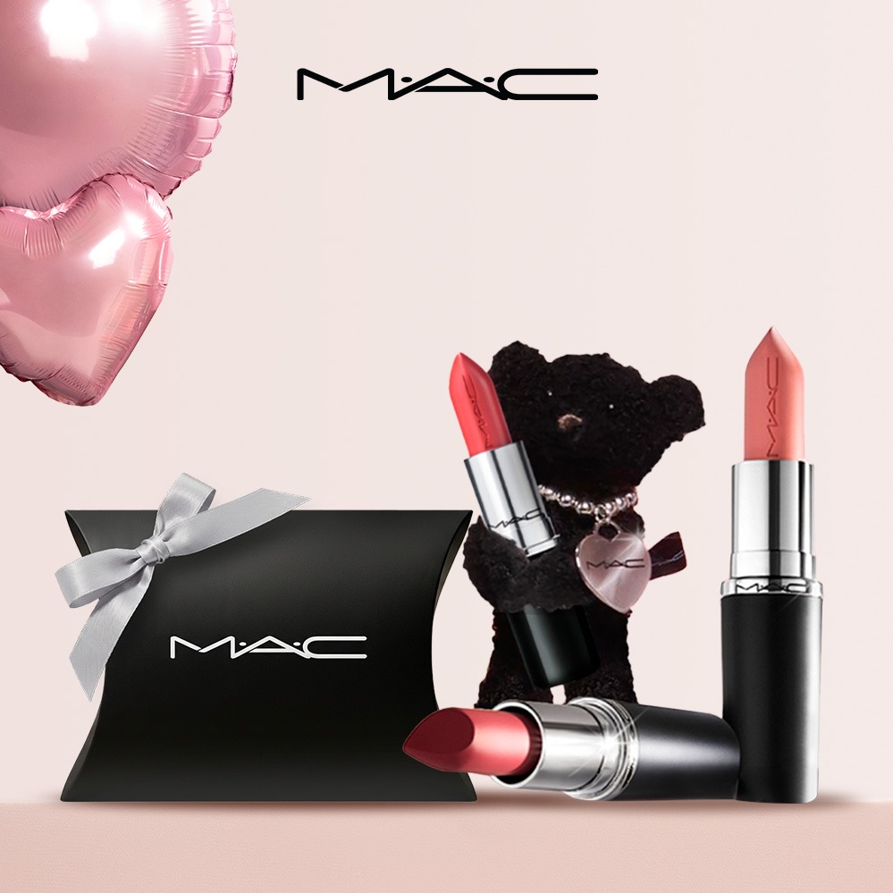 【MAC】💖贈抱抱熊唇膏吊飾！💖子彈唇膏系列｜極自我柔霧唇膏/絲柔粉霧唇膏  熱銷霧面唇膏  |  唇蜜 潤唇膏 唇露 護唇膏 唇膏 生日禮物 水瓶座禮物