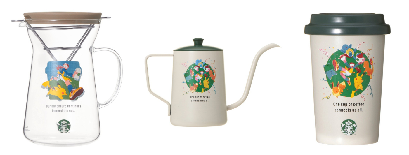 日本星巴克_Pokémon + STARBUCKS咖啡沖泡用品
