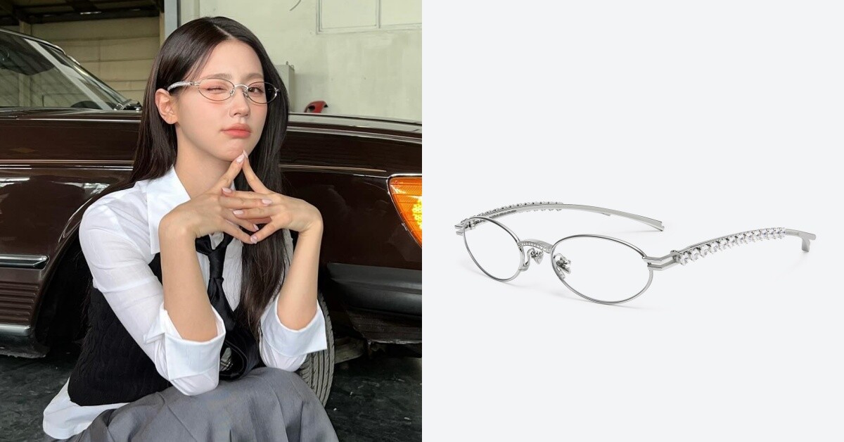 韓星同款眼鏡推薦：(G)I-DLE 曹薇娟 - Gentle Monster X Jennie Barrette 02