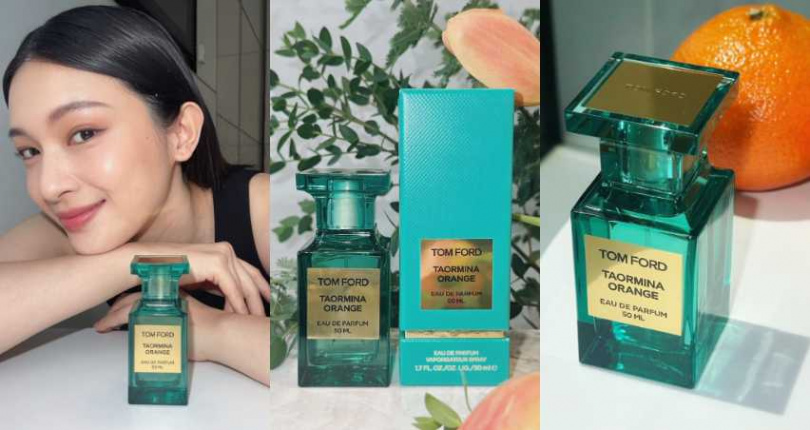 TOM FORD 私人調香地中海系列  橙光陶爾米納(TAORMINA ORANGE)奢華隨身香氛 10ml／3,350、30ML／6,600元、50ML／10,150元、100ML／13,800元（圖／廖怡婷 攝）