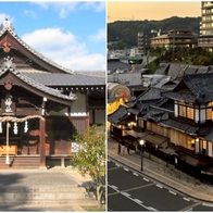 日本愛媛縣松山的湯神社&免費足湯！暖暖泡腳欣賞《神隱少女》中的湯婆婆油屋 | Japaholic