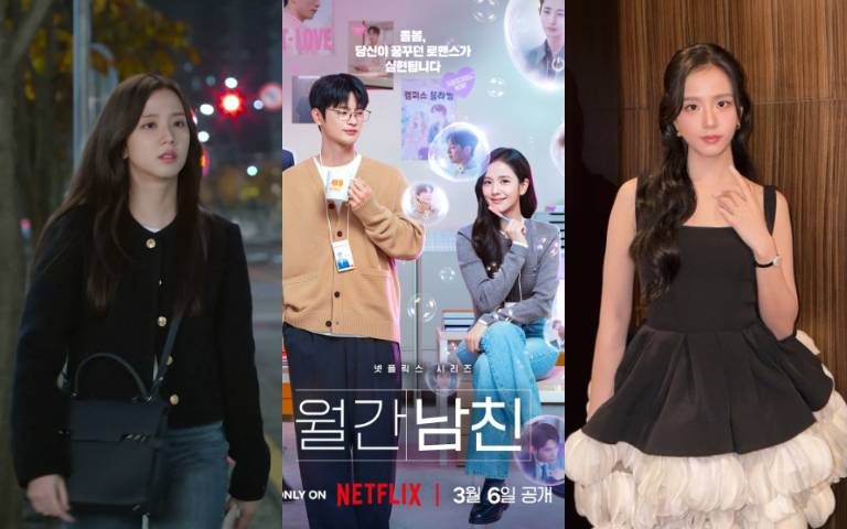 精品包穿搭教科書！JISOO《訂閱男友》造型太犯規、Delvaux經典包輪番上場