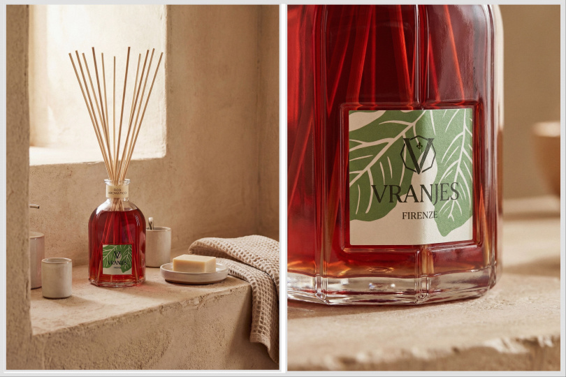 Vranjes Firenze FICO AROMATICO居家擴香250ml／4,000元、500ml／6,200元、1250ml／13,500元、2500ml／26,000元、5000ml／52,000元。（圖／品牌提供）