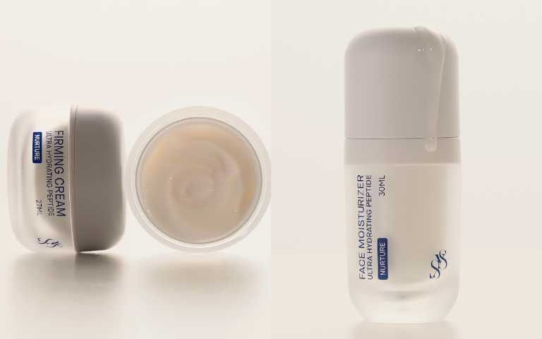 SYS 細緻精華乳2.0 30ml／1,980元、緊緻水亮霜2.0 30ml／2,080元（圖／品牌提供）