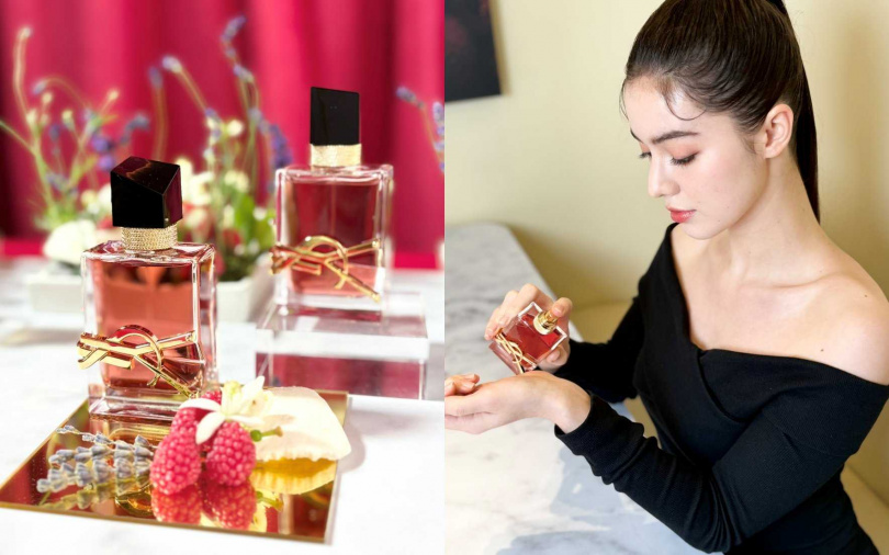 YSL自由不羈沁心之果香水50ml／4,950元、90ml／6,800元（圖／吳雅鈴攝）