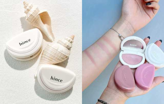 hince 半月奶霜腮紅／535元、優惠價／425元（圖／品牌提供、廖怡婷 攝）