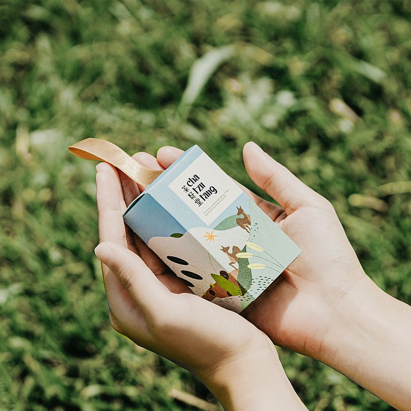 【分享祝福】山林版畫緞帶禮盒50mL(共10盒) | 婚禮小物 多入優惠