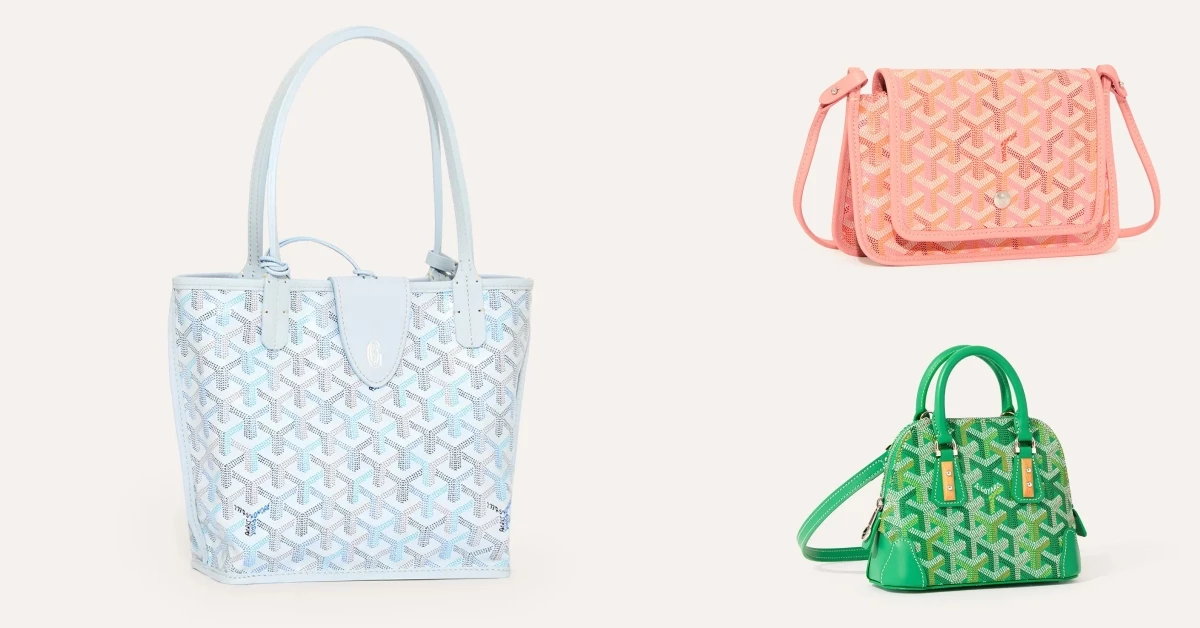 Goyard入門包款Top3：迷你托特最保值，信封包一上架就秒殺！
