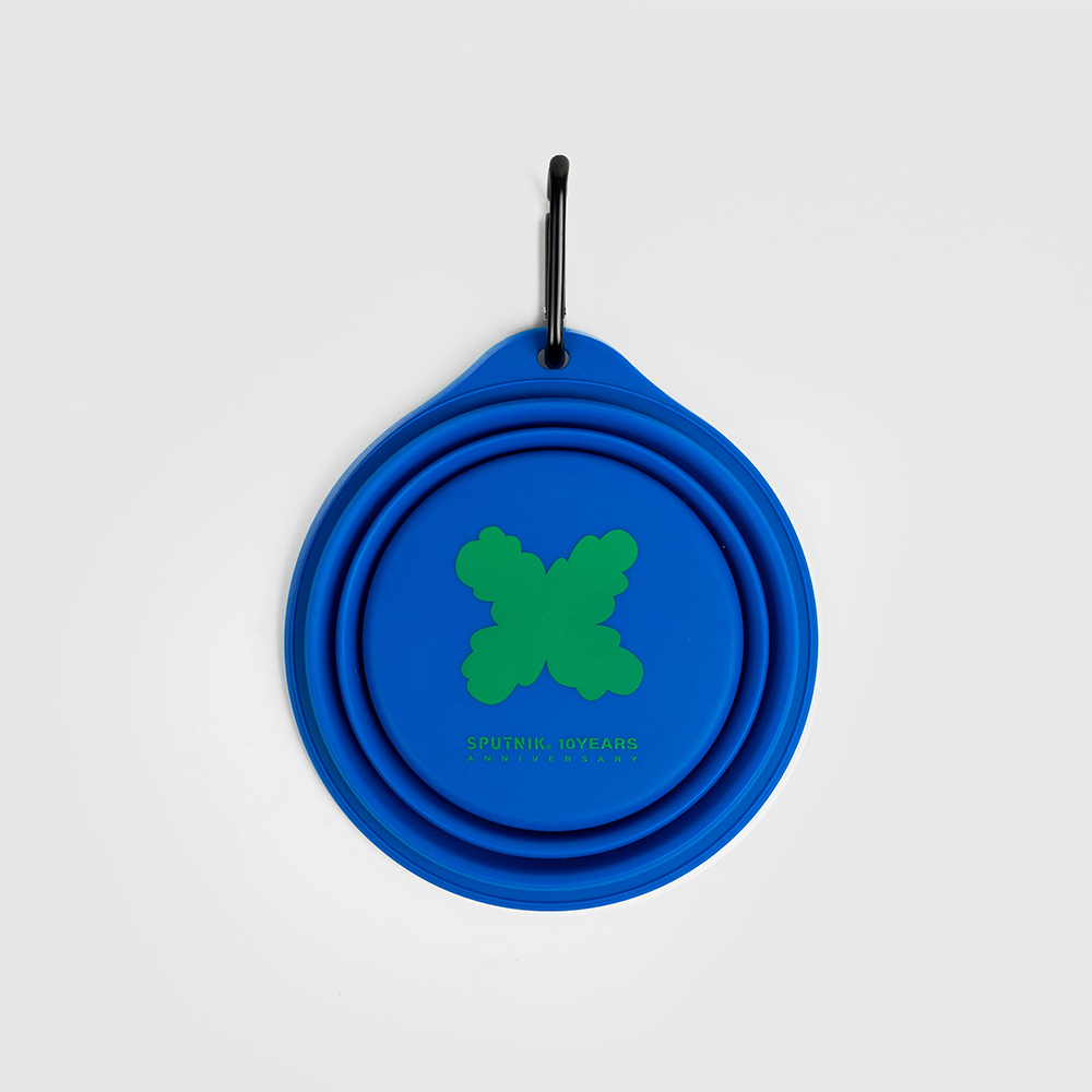 10TH YEAR︱寵物折疊碗 - 藍色