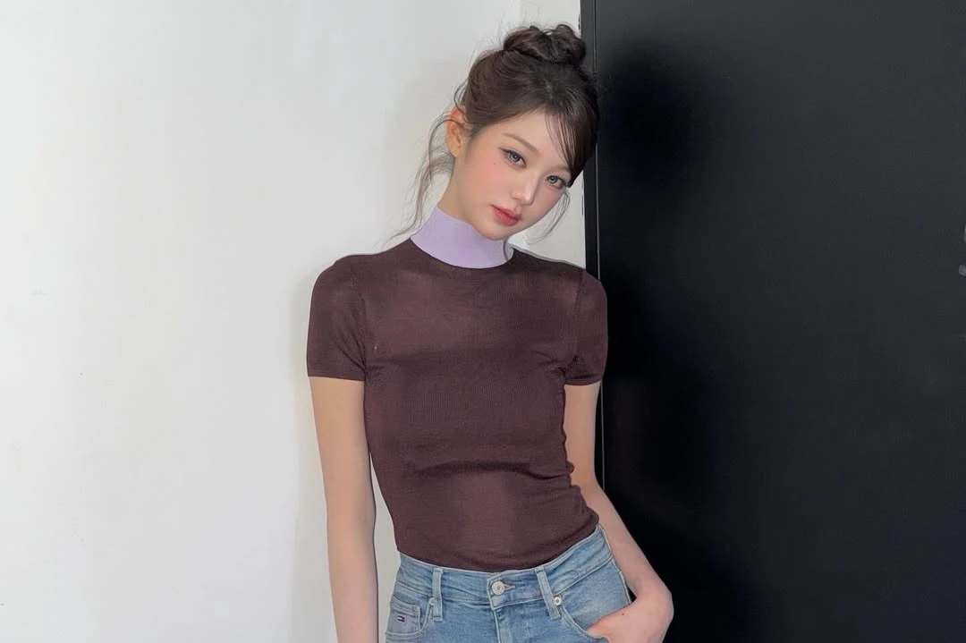 張員瑛髮型推薦9：鬚鬚丸子頭