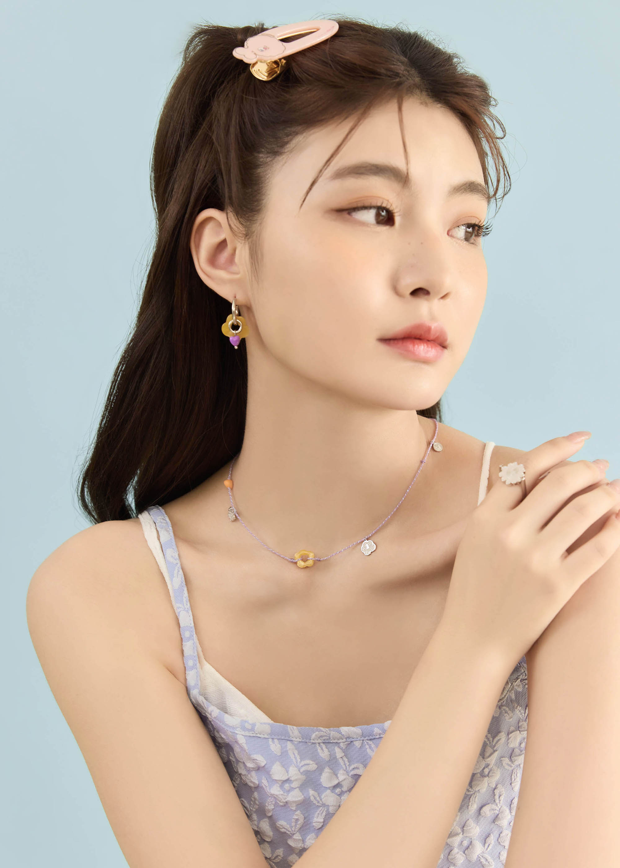 vacanza KINGJUN聯名｜病毒花‧純銀兩用手鍊項鍊