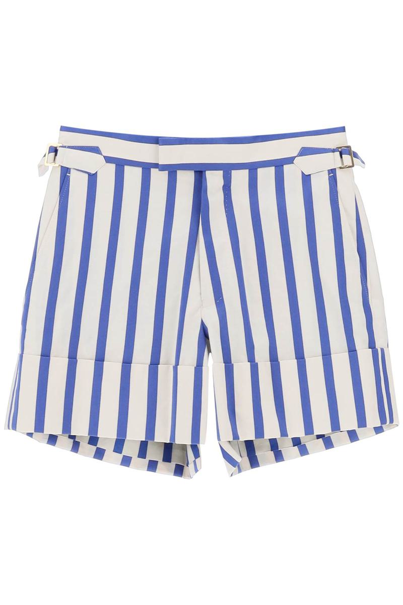 'Bertram' Striped Shorts