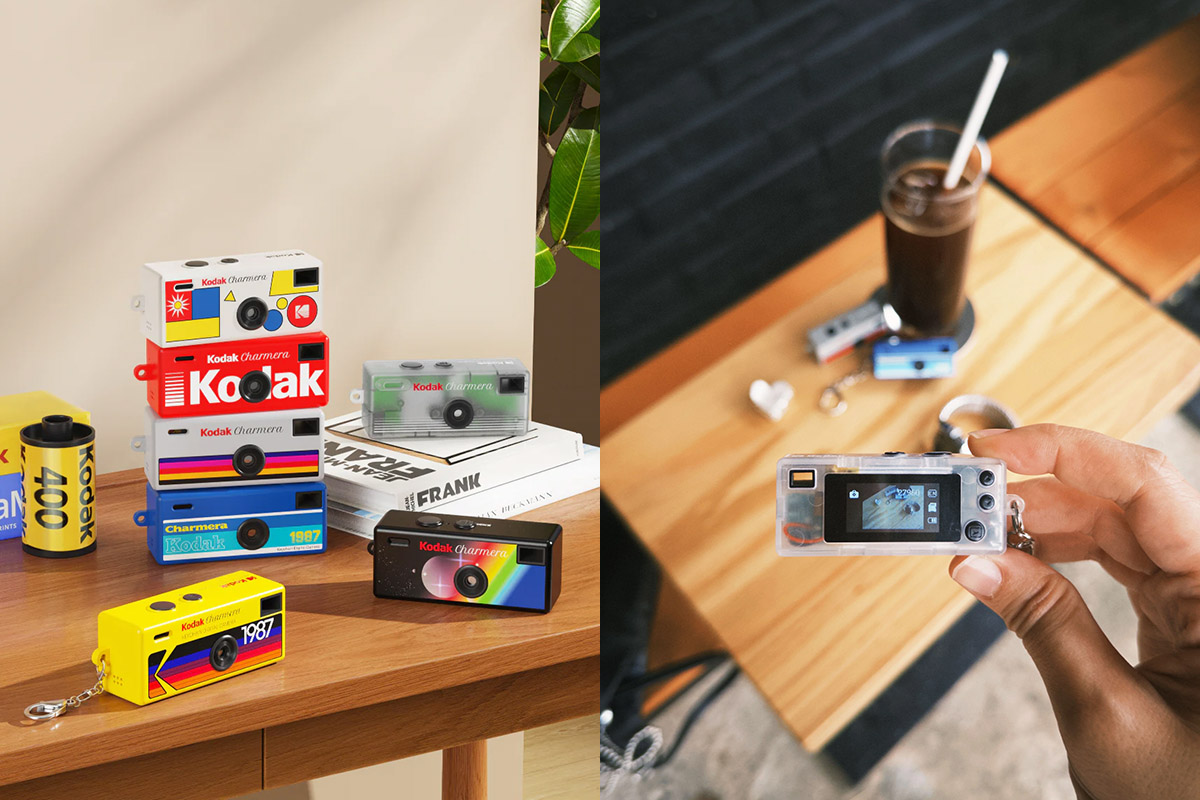 柯達推出 Kodak Charmera 鑰匙圈數位相機盲盒：結合復古風與收集樂趣的新玩意
