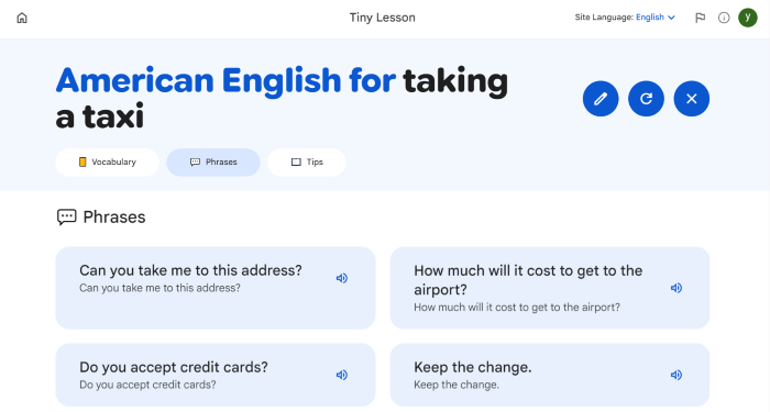 Google 實驗室推出 AI 語言學習工具：迷你課程、俚語交流與單字相機