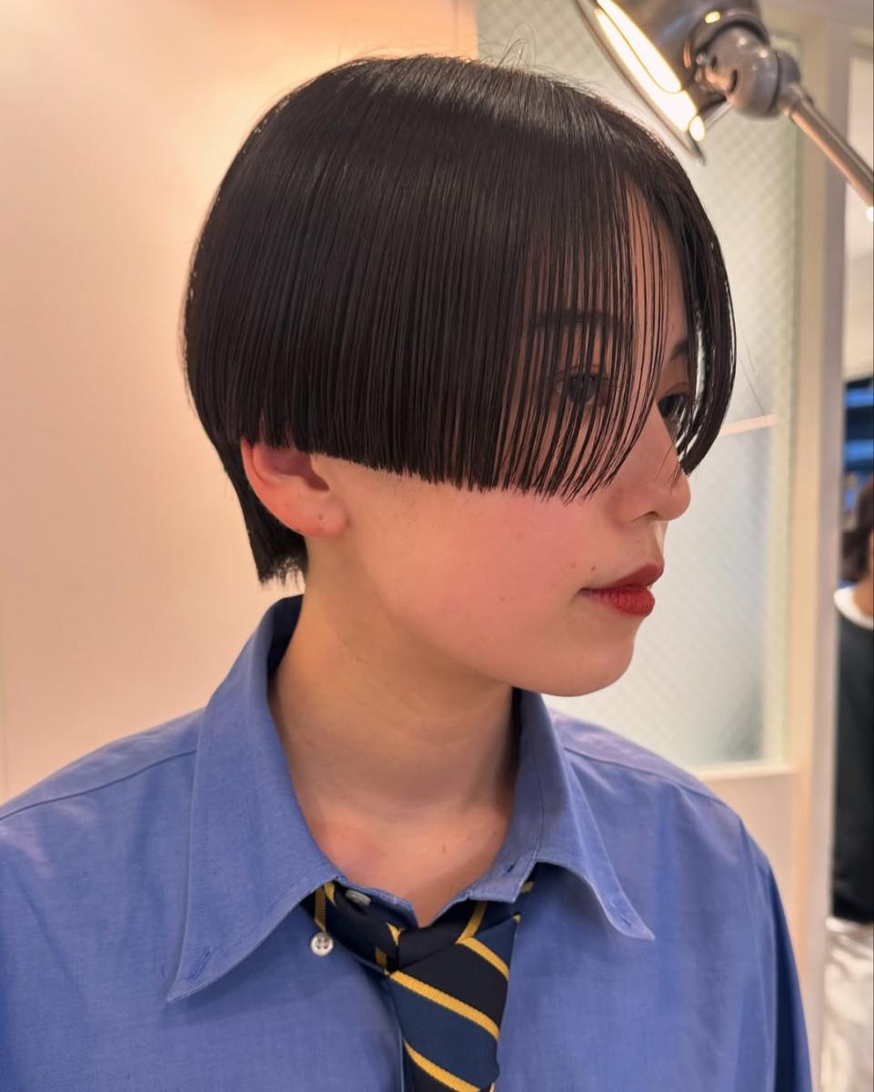 2025短髮造型推薦10：一刀切極短髮