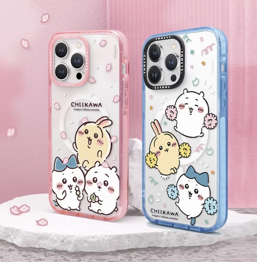 GARMMA 吉伊卡哇chiikawa iPhone 15系列 磁吸款保護殼