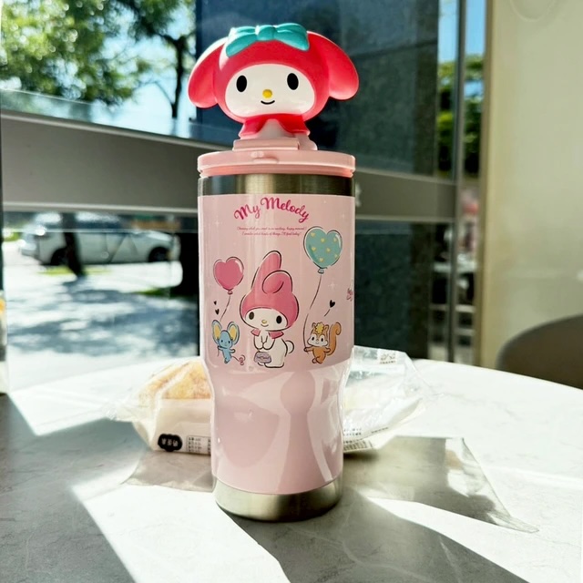 「快速出貨」【德國Buderus】三麗鷗聯名款陶瓷冰霸杯- 超值2入組_酷洛米+美樂蒂_一杯子好朋友