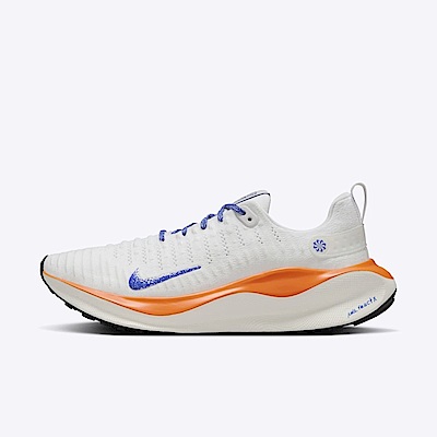 Nike InfinityRN 4 FP [HJ6648-900] 男 慢跑鞋 運動 路跑 緩震 藍圖 奧運配色 白藍橙
