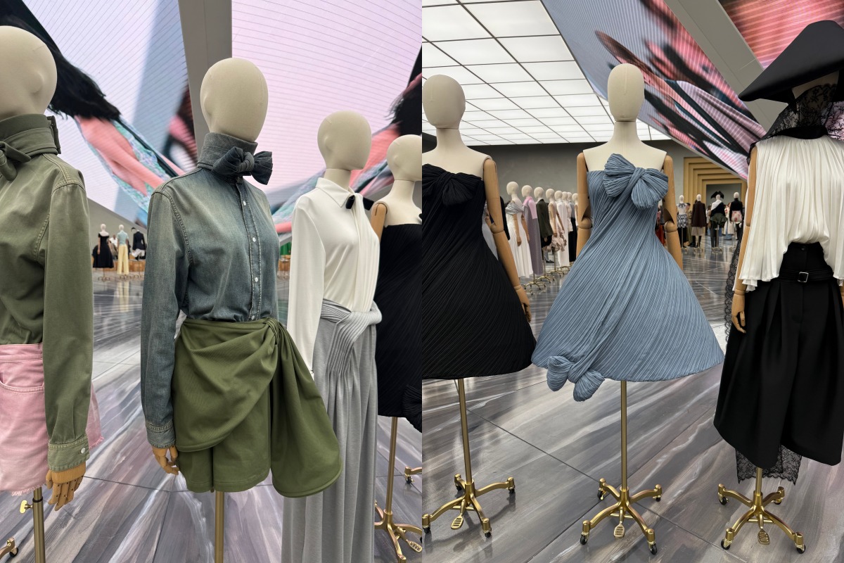 然而，在 Jonathan Anderson 執掌的系列之中，從 2026 春夏大秀的服裝，到近期落幕的高級訂製系列，不難發現「蝴蝶結」這個元素反覆出現在各個細節裡。