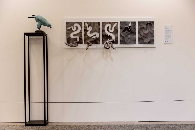 2025臺灣工藝獎 工藝美術組 新光三越特別獎《凝視》蔡承倢​(圖/業者提供)