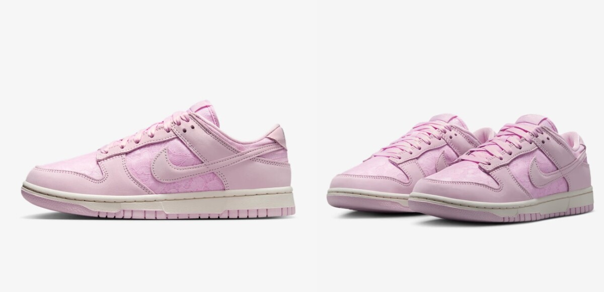 3. Nike Dunk 低筒：不撞款，細節亮點多！（NT$3,800)