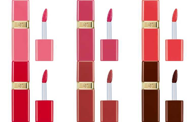 DOLCE&GABBANA Beauty 冰透果汁水唇釉#01~#06 Rose Dew Lip Bite／1,600元。（圖／品牌提供）