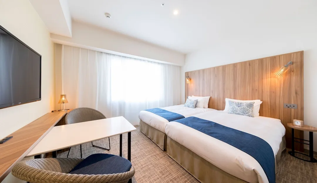 東急STAY 沖繩那霸｜壺川站步行5分-雙床房, 非吸煙房 (Residential)-1
