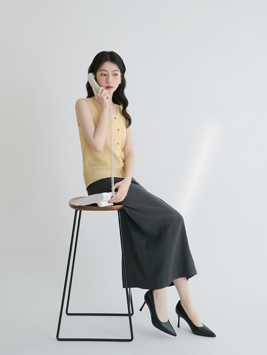 D+AF 2026春季新品氣墊真皮高跟鞋穿搭推薦 【真皮系列】8.5cm全能氣墊真皮高跟鞋