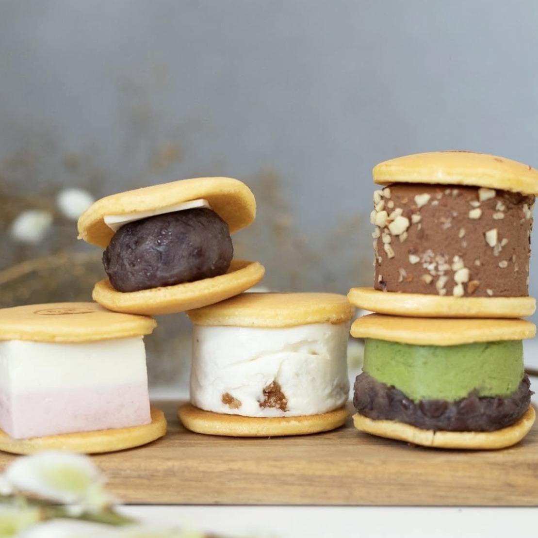 以銅鑼燒餅皮製作出的「日式馬卡龍」、裹著餅皮的糰子，你吃過嗎？創意和洋融合甜點就在大阪甜點舖「和果」