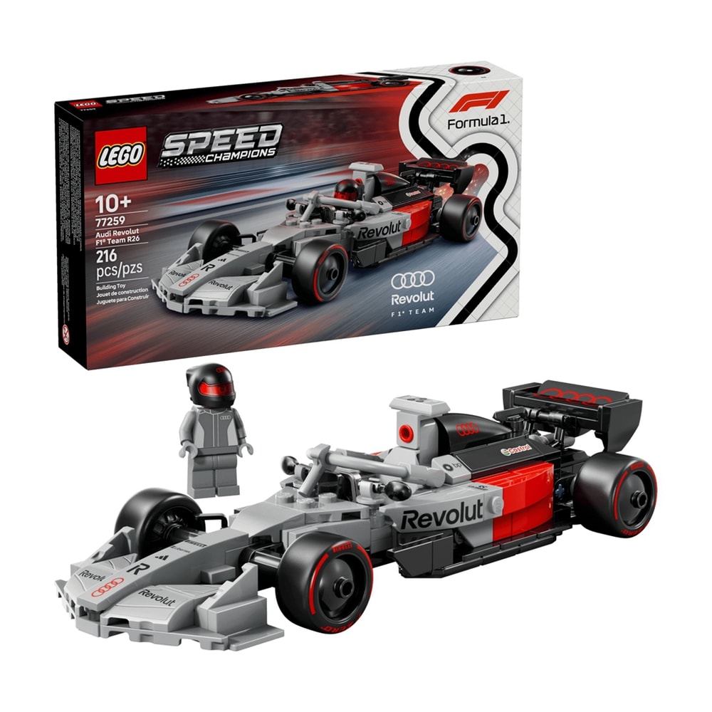 【LEGO 樂高】磚星球〡77259 Speed系列 奧迪Revolut F1 R26 賽車